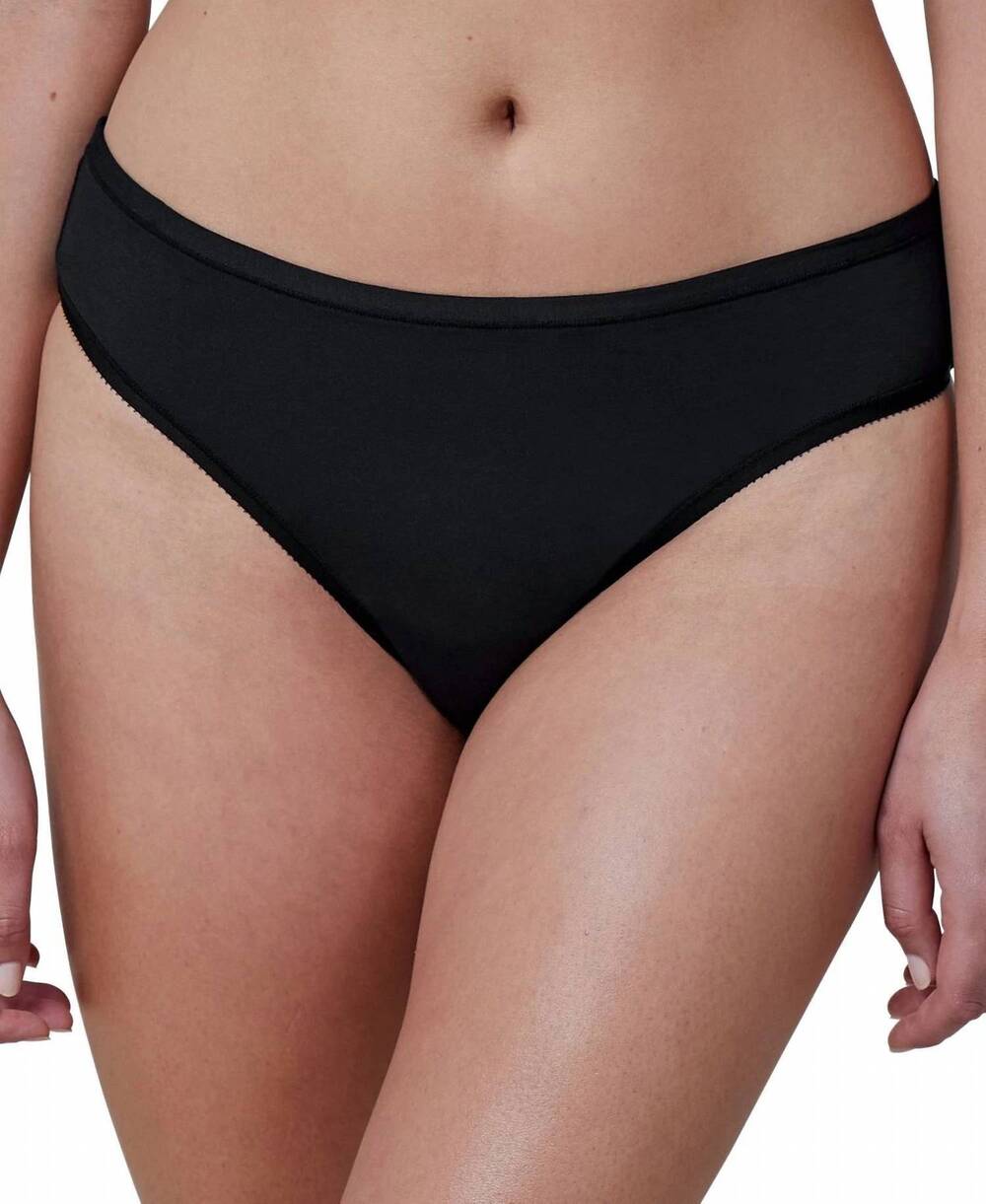 NEW SKARLETT BLUE reign thong panty in black